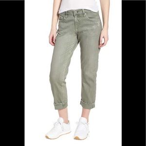 AG Denim - The Ex-Boyfriend Crop Slim Jeans